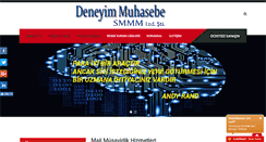 Desktop Screenshot of deneyimmuhasebe.com.tr